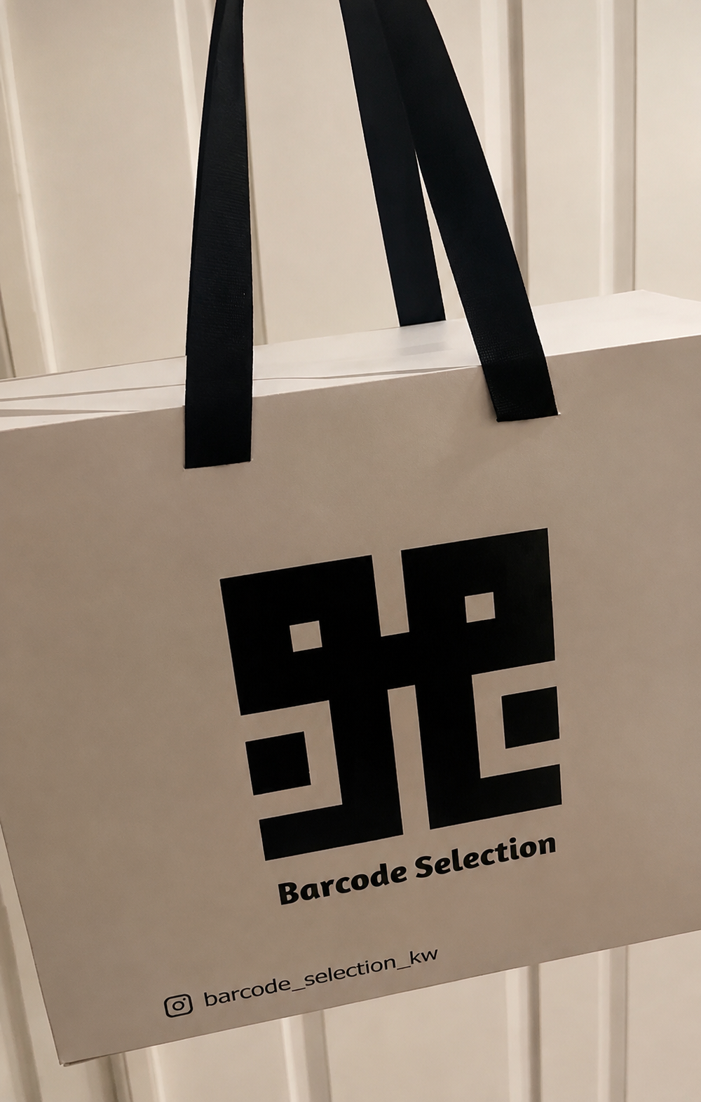 Barcode Selection shopping bag